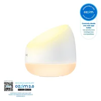 Lámpara de Mesa LED Wiz Squire Wi-Fi + Ble Multicolor Doble Display