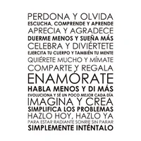 Vinilo De Frases Perdona Y Olvida M 69X95Cm