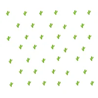 Vinilo Decorativo Patrón De Cactus Xl 300X300Cm