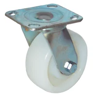 Rodachina giratoria nylon industrial 100 mm 4"