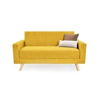 Sofa baru 83x152x83 mostaza tela