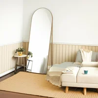 Espejo Piso Zanzíbar 70x170 cm Dorado
