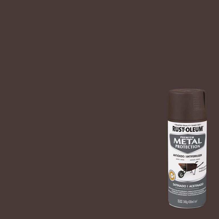 Aerosol Anticorrosivo Marrón Oscuro Satinado 340 ml RUST OLEUM ...