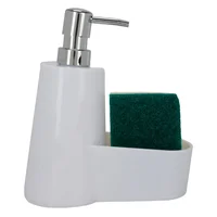 Dispensador de Lavaloza Líquido 335 ml Plástico Blanco de 18x9 cm Set X 36 Unidades