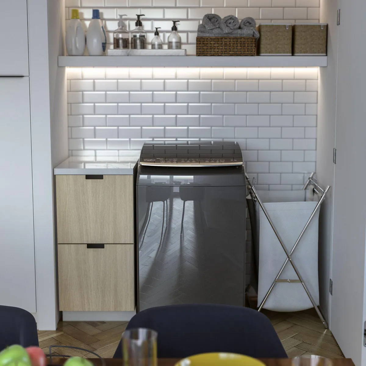 WHIRLPOOL - Lavadora Carga Superior 20 Kg WW20B Gris