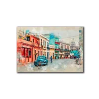 Cuadro Calle Ciudad M 45X70 Cm