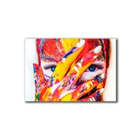 Cuadro Mujer Pintada M 45X70 Cm