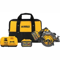 Sierra Circular Inalámbrica DeWalt De 60 V Con Freno Y Batería Incluida
