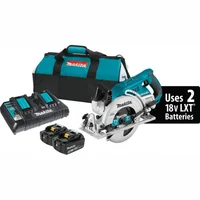 Kit Sierra Circular Makita 18 V con Hoja de 18 cm y Cargador Incluido