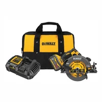 Sierra Circular DEWALT 60 V Con Freno Eléctrico y Batería de 9 Ah