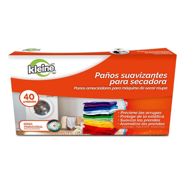 Paños Suavizantes Para Secadora X 40 Unidades KLEINE WOLKE