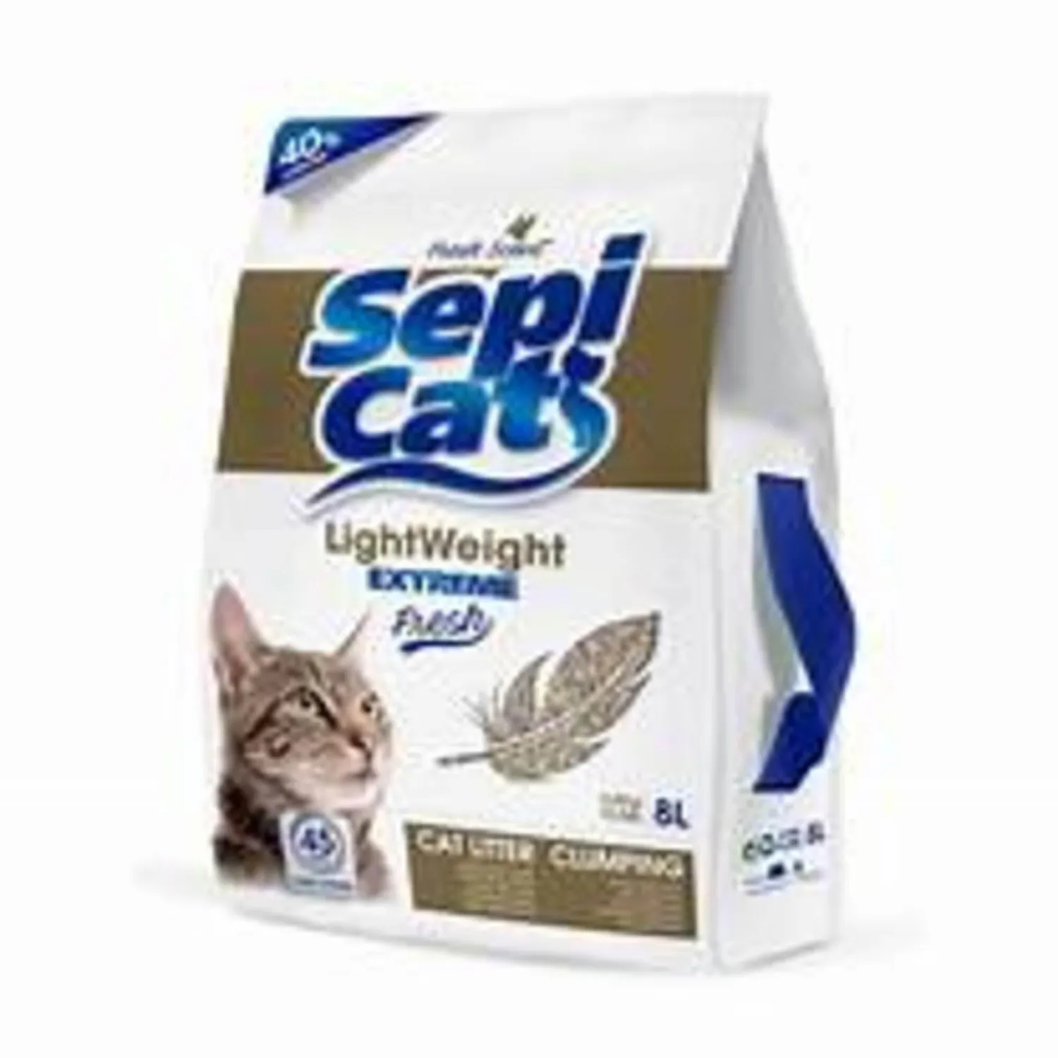 Arena Sanitaria Gato Aglomerante Absorbente Ormita Sepi Cat 4.8 kg