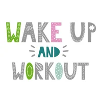 Vinilo Wake Up And Workout Xl 203X130Cm