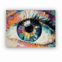 Cuadro Ojo Colors 120X180