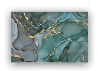 Cuadro Tipo Marmol Green 180X120