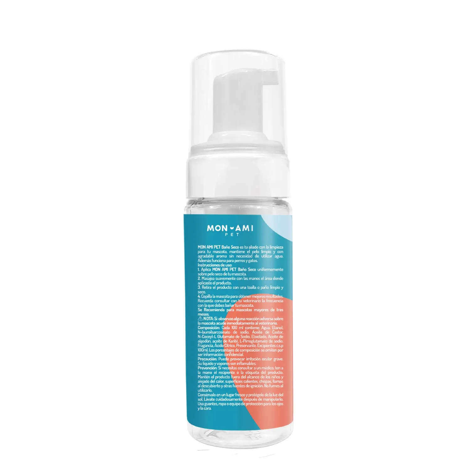 Baño Seco Para Mascotas Monami 150ml 3