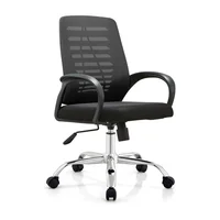 Silla Escritorio Giratoria Negro Loto Bonno