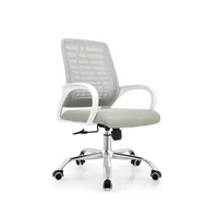 Silla Escritorio Giratoria Gris Loto Bonno