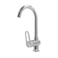 Grifería Lavaplatos Mezclador Cromada Cuello Cisne Victoria Consumo 7.3 l/min