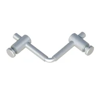 Unión En U  Inox 15 Cm 7/8 Tapa-Tornillo