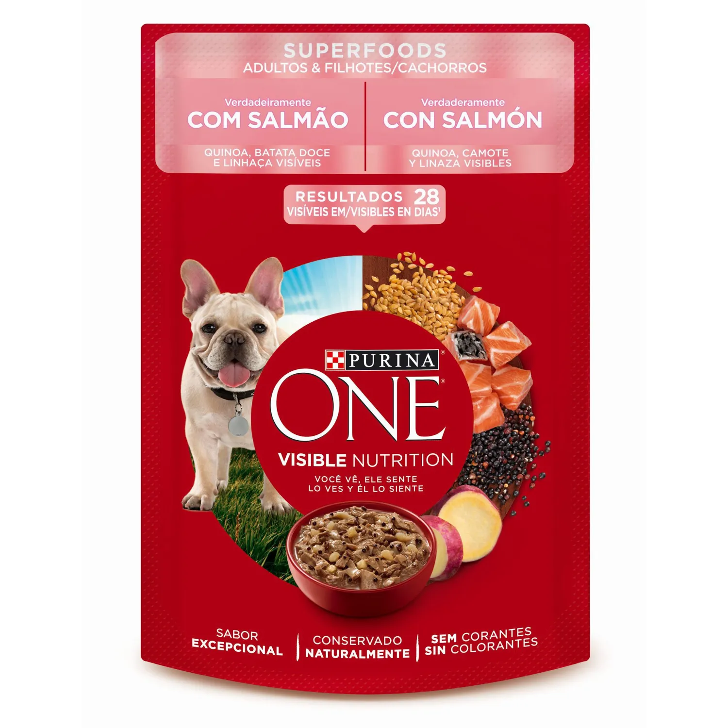 Comida Húmeda Para Perro Cachorro Y Adultos One 85g