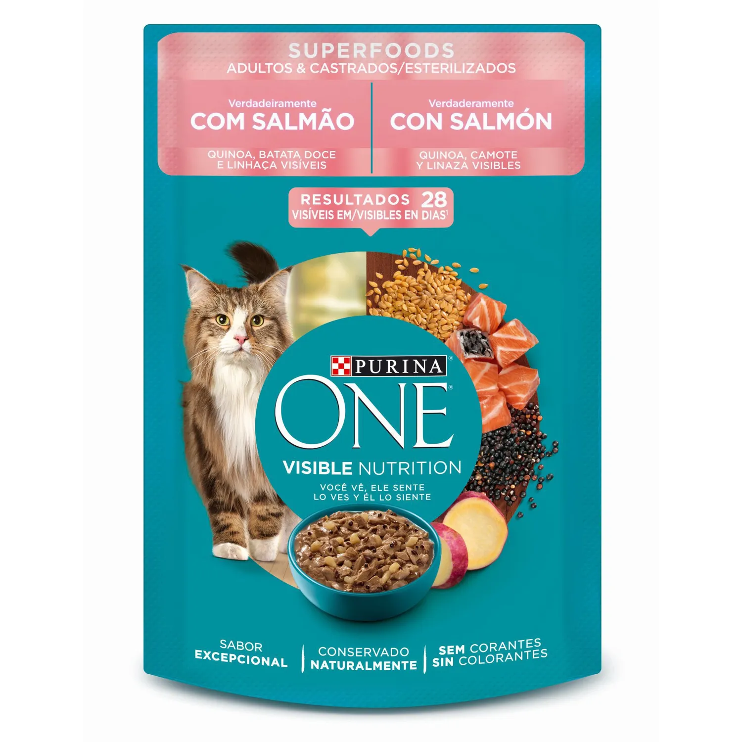 Alimento Húmedo Para Gato Adulto Y Esterilizado One 85g