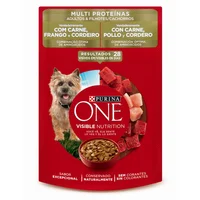 Comida Húmeda Para Perro Multipro Cachorros Y Adultos One 85g