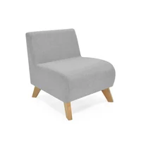 Poltrona Oslo Tela Plata