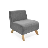 Poltrona Oslo Tela Gris