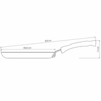 Sartén Tramontina Mônaco Inducción  22 cm 0,8 Litros