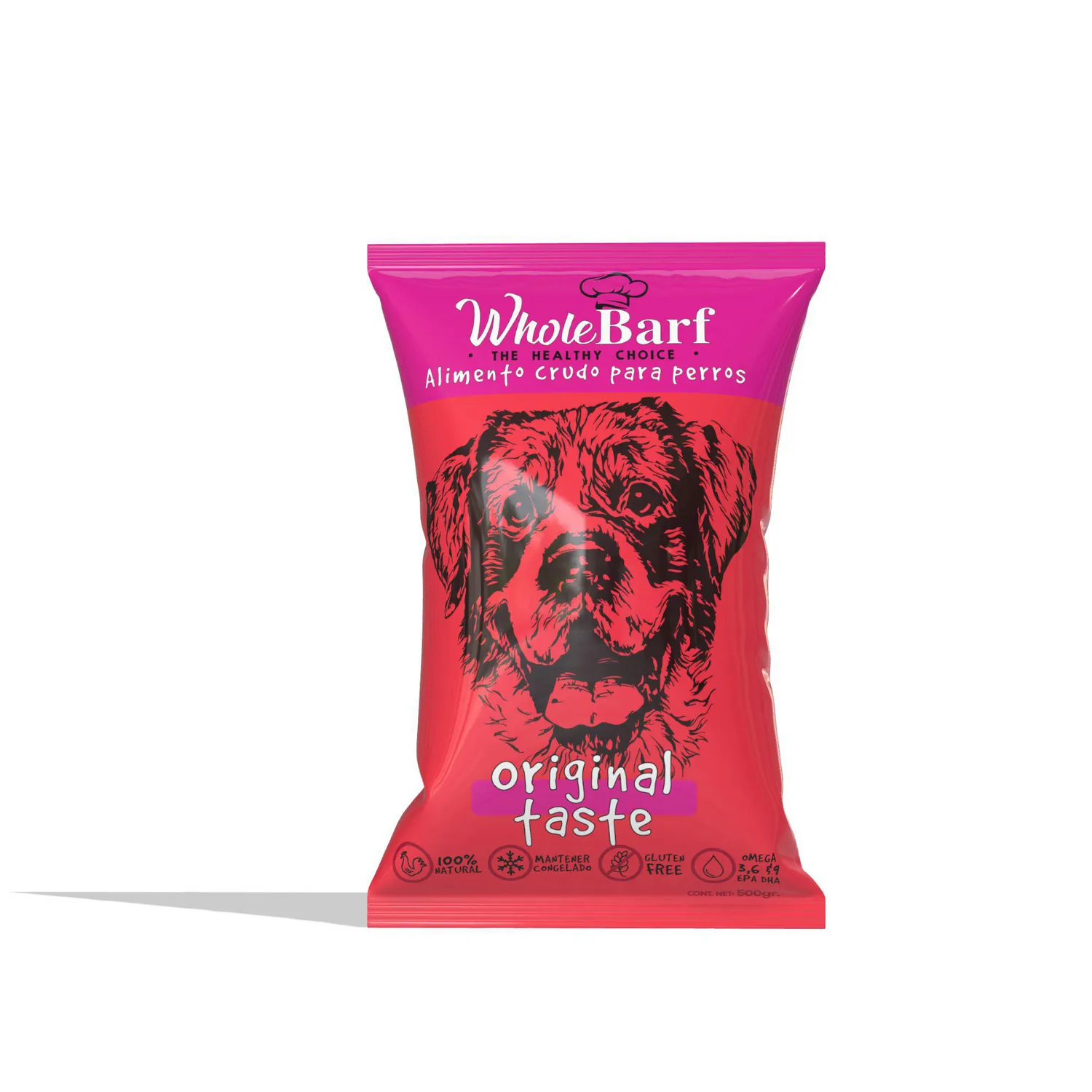 Comida Perros Whole Barf  Original Taste 500g Whole Barf