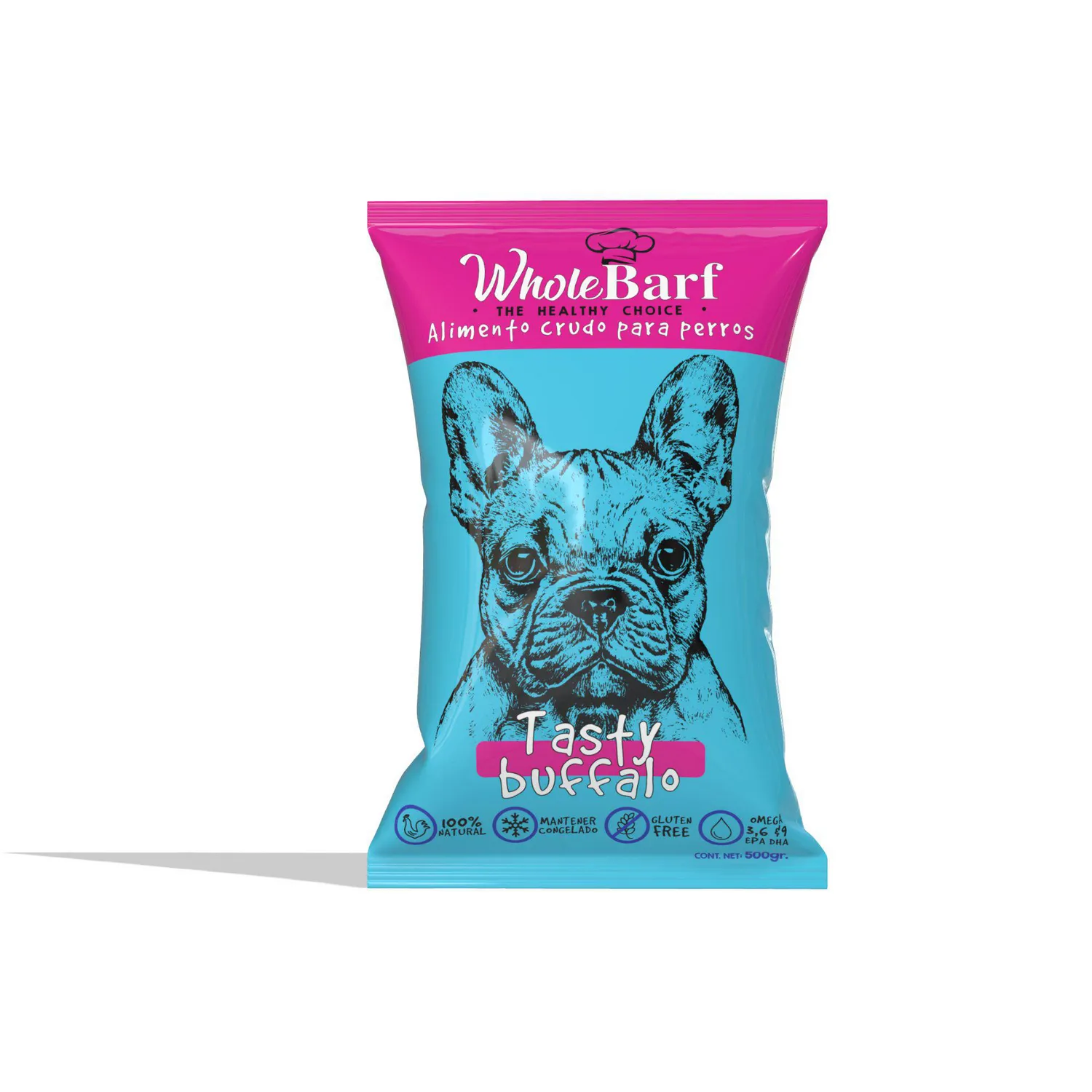 Comida Perros Whole Barf  Tasty Buffalo 500g Whole Barf