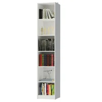 Mueble Estante Librero 204X37X30 Blanco