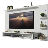 Centro Entretenimiento Alfa 105X180X32 Blanco