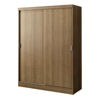 Closet Luke 183X120X53 2 Puertas Marrón