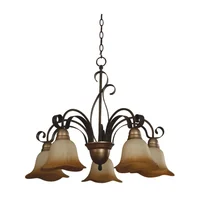 Lámpara De Techo Chocolate 5 Luces E27 Designers Lighting