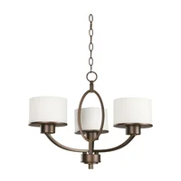 Lámpara Colgante Bronce Cepillado 3 Luces E27 Elegante Designers Lighting
