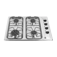Estufa Empotrable Gas Licuado 59.5x44.5 cm Acero Inoxidable CG401-3 EA P