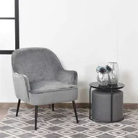 Poltrona Estefania Gris