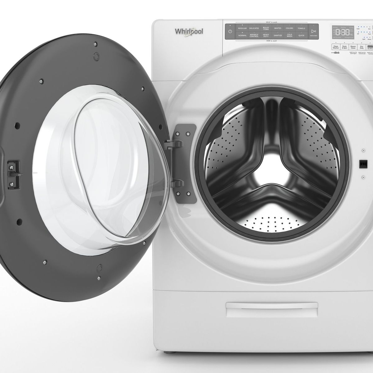 WHIRLPOOL - Lavadora Secadora 2 en 1 Carga Frontal 20Kg/12Kg Blanco 7MWFC6820LW