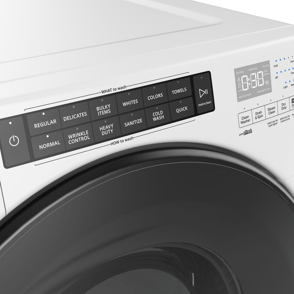 WHIRLPOOL - Lavadora Secadora 2 en 1 Carga Frontal 20Kg/12Kg Blanco 7MWFC6820LW