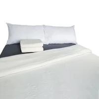 Cobija Flannel Sencilla Beige Set X 6 Unidades