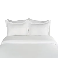 Duvet Poliéster Unicolor Blanco Doble