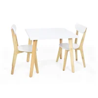 Comedor Tiza 2 Puestos + Sillas Sidney