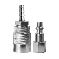 Acople Rápido Conexión Espigo + Conector Rápido 1/4 Pulgada Npt