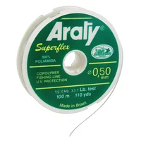 Nylon Natural Araty Superflex 100mts 0.50 Mm