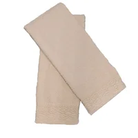 Toalla Set de 2 Und Just Home Collection 450gr 50x70 cm Crudo