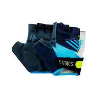 Guantes Ciclismo G150 Gel Dedo Corto Azul M