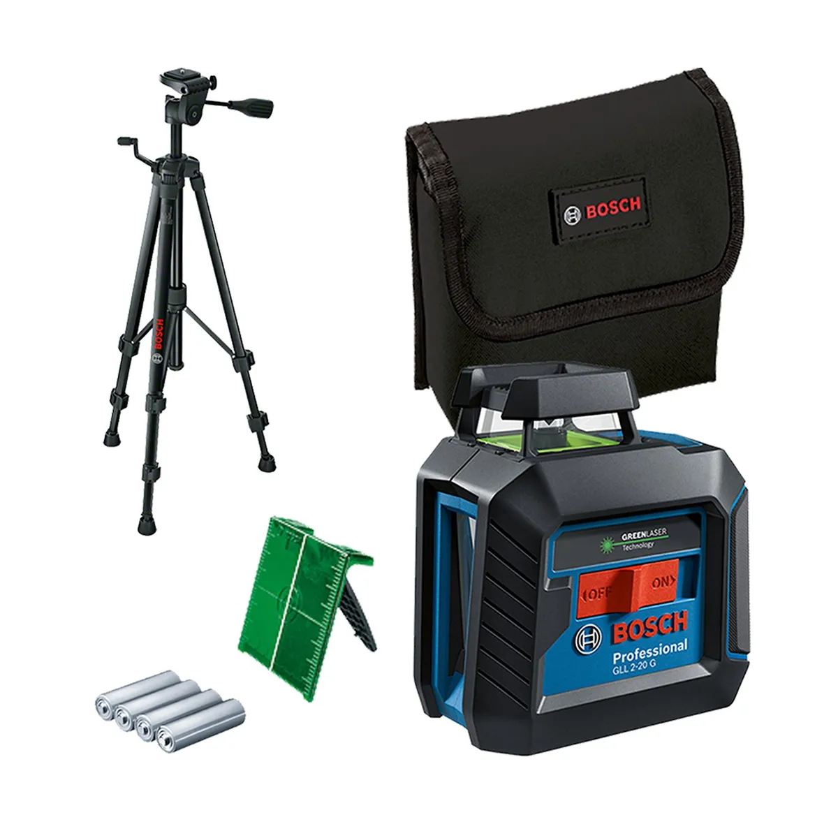 BOSCH - Nivel Láser Verde Gll 2-20 G 10 Mts Bosch