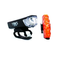 Set Luz Led Bicicleta 300 Lm Recargable